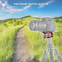 Andoer Tripod Leveling Base Alumínium Szintezővel Canon Nikon Sony DSLR Kamerához 9