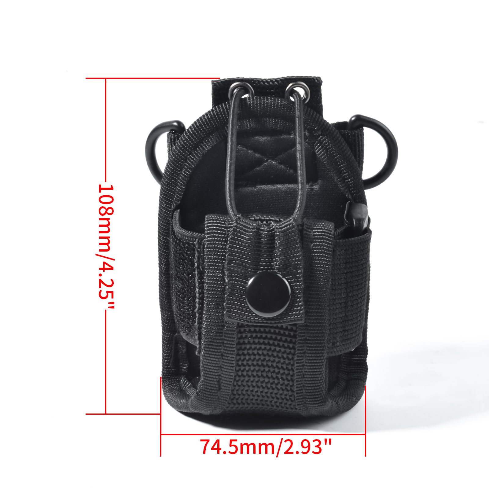 Custodia Per Radio Walkie Talkie - Fondina Da Cintura In Nylon - Foto 7