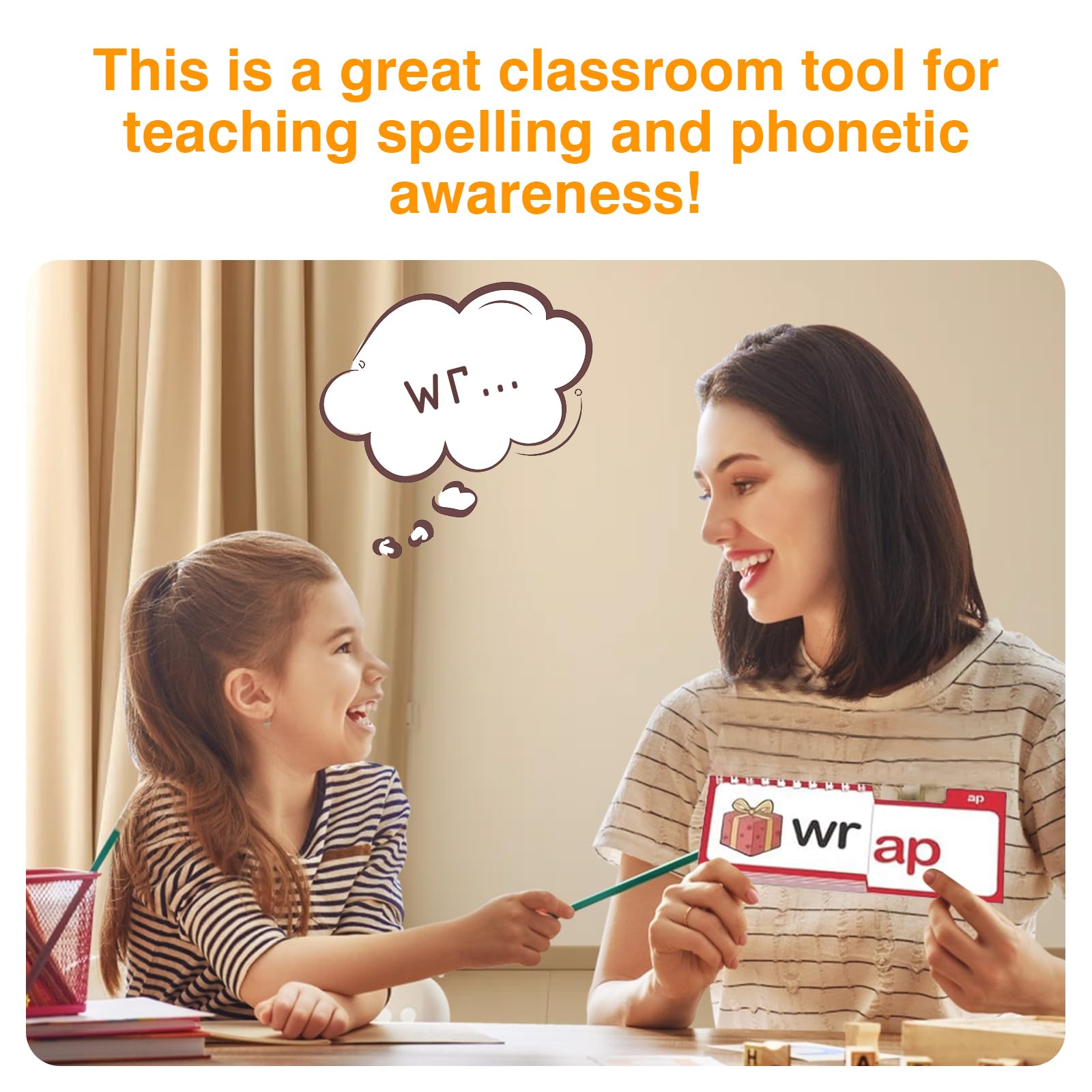 30 Read And Rhyme Flip Books - Word Family Learning Cards For Kids