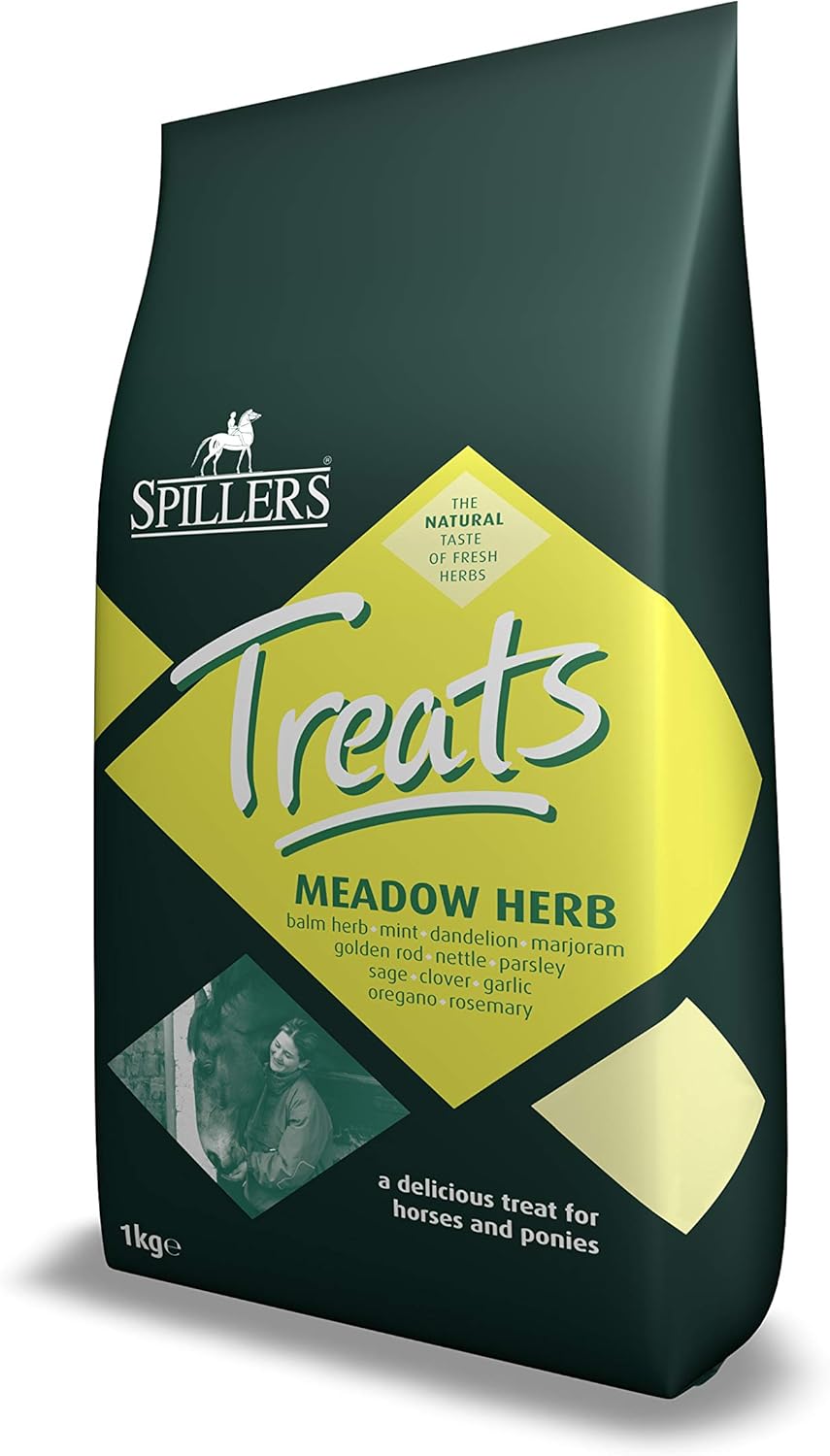 Mars Horsecare Unisex's Mars Spillers Meadow Herb Treats, Clear, 1 X 1 kg