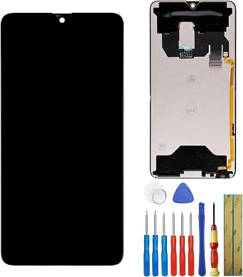 شاشة LCD متوافقة مع Huawei Mate 20 HMA-L29 HMA-L09 HMA-LX9 6.53 "شاشة LCD تعمل باللمس مع أدوات