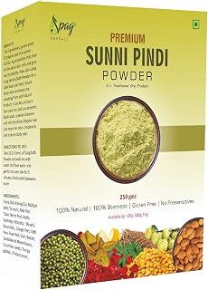 Glamzy FOREST Spag Herbals sunnipindi bath nalangu maavu sandalwood tan removal natural full body face and skin cleaning powder 250 gms