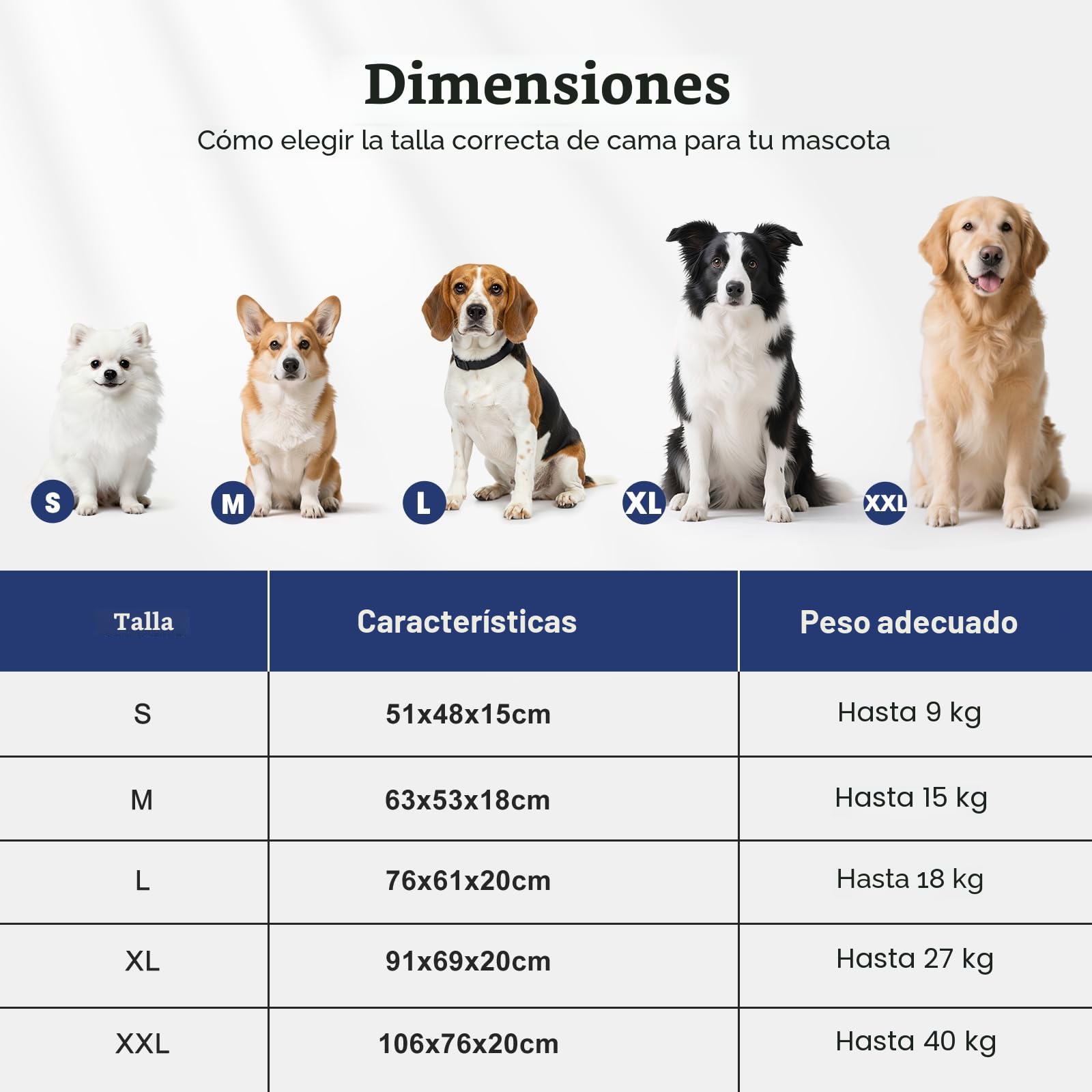 Pawk Cama Perro, Cama Perros Medianos Desmontable Lavable, Cesta para Perros Antideslizante Suave Anti-ansiedad Sofá Perro, 76x61x20cm