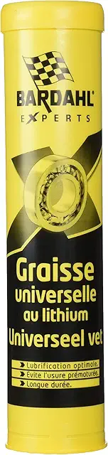 Bardahl 1528 Graisse Universelle en Cartouche - Protection Haute Température