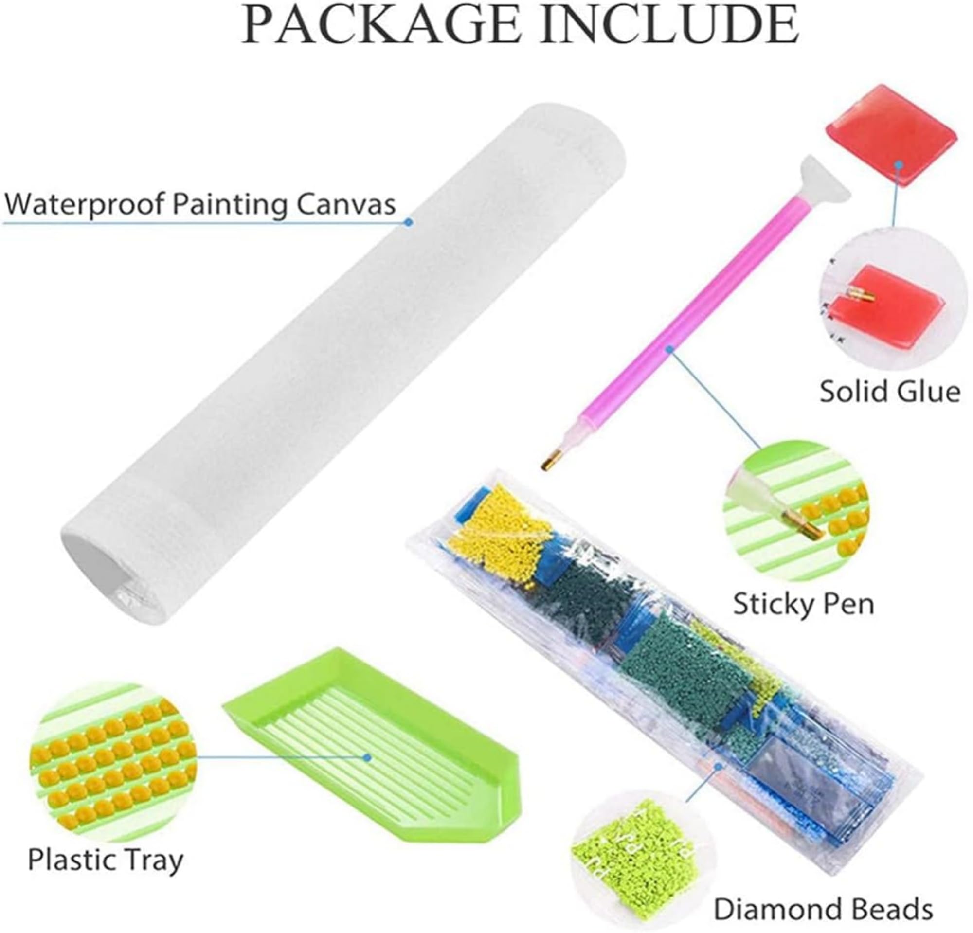 Songdao 5D Diamond Painting Kit Completo 30x40 Cm Con Tela E Strumenti, Tema Floreale, Per Adulti E Bambini