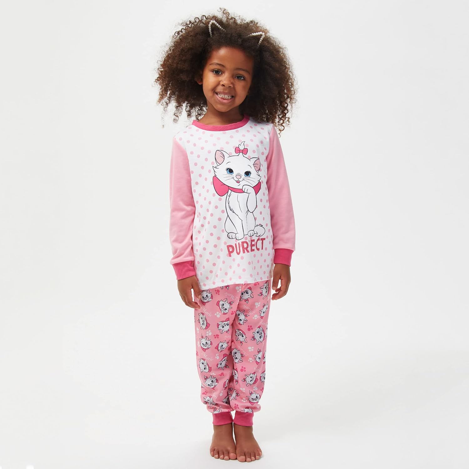 Disney Aristocats Marie Pajamas | Girls Pajamas | Girls' Pajama Sets - Image 2