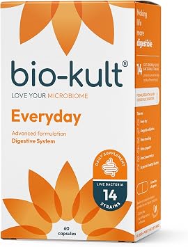 Bio-Kult Everyday Multi-Strain Formulation Probiotics for Digestive System, 60 Capsules (Pack of 1)