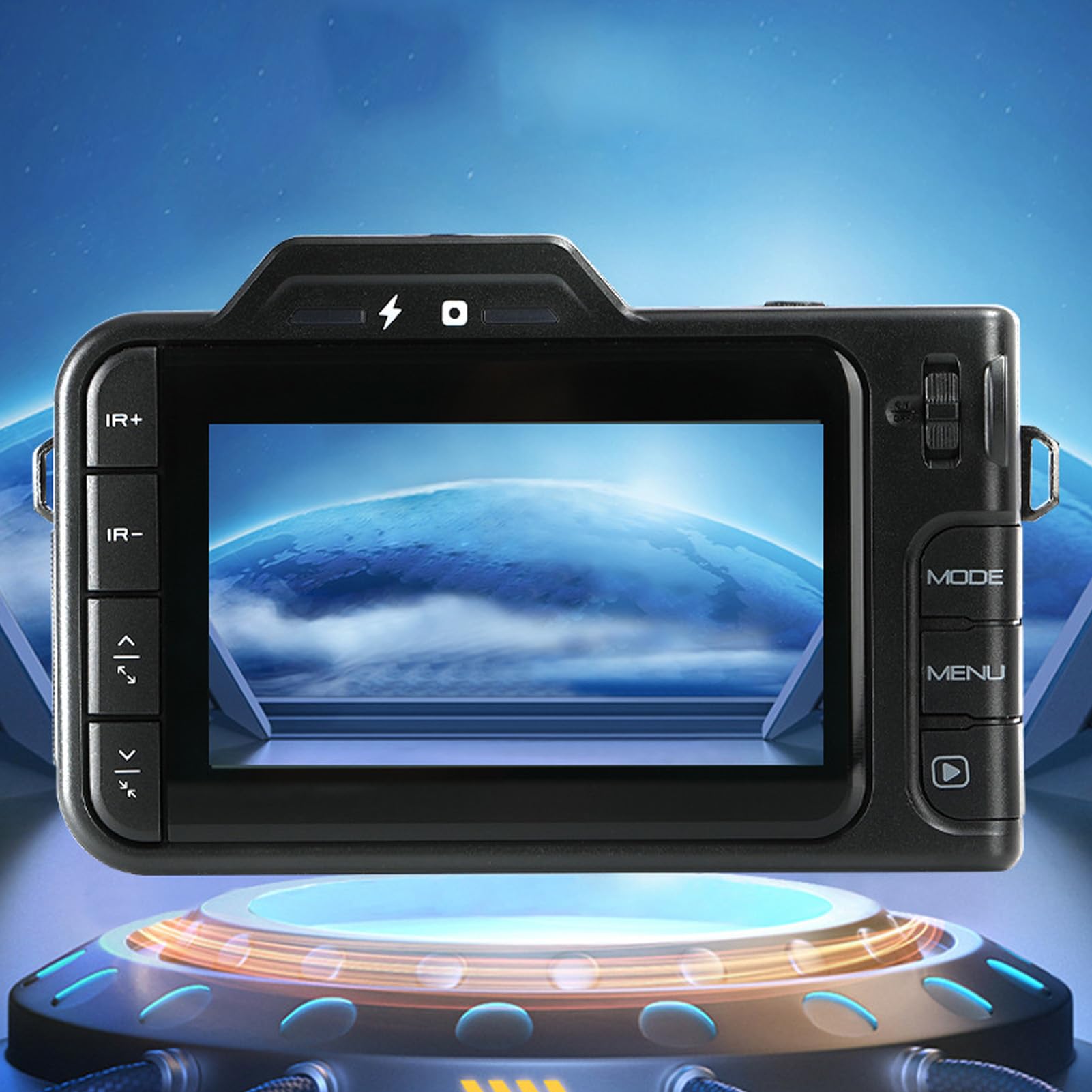 Amazon | 旅行用ビデオカメラ、50倍デジタルズーム5Kデジタルカメラ