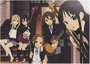 けいおん！ ジグソーパズル8個セット（未開封7個と開封済み1個）