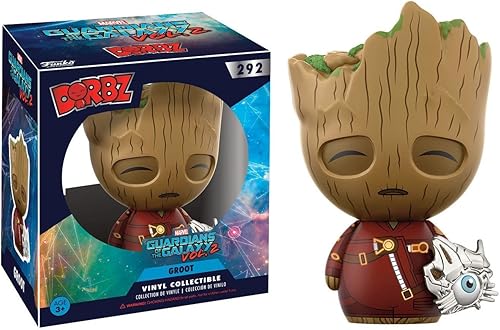 Dorbz Funko Marvel Guardians of the Galaxy Vol. 2 Groot #292 (con Cyber Eye Exclusive)