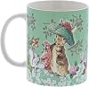 Enesco Beatrix Potter Figür Benjamin Bunny Bardak, Çok Renkli Yeşil, Tek Boy