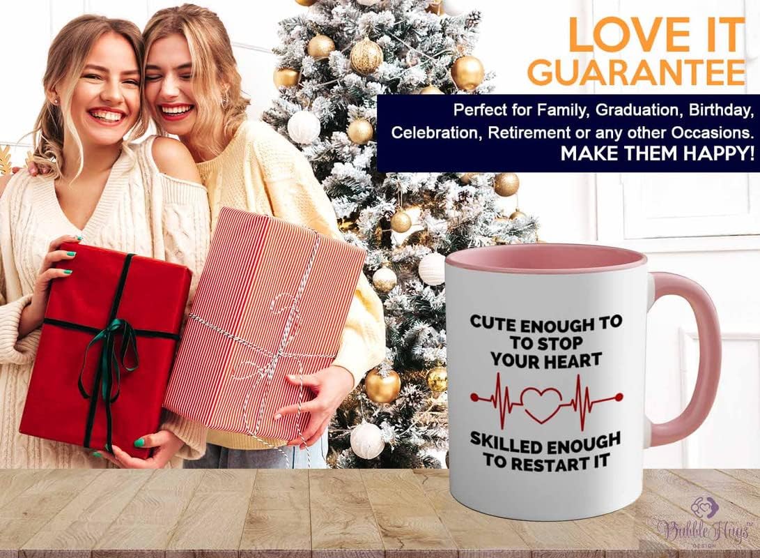 Pharmacist Two Tone Pink Edition - Enough Stop Heart - Nurse Doctor Chemist Pharmacy Technician Patient Practicioner Laboratory Research Technologist