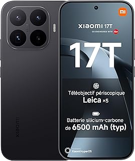 XIAOMI 17T, Smartphone 12+256 Go, écran Eye-Care 6,59