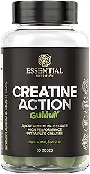 Creatina Creatine Action Gummy sabor Maçã Verde - Essential Nutrition