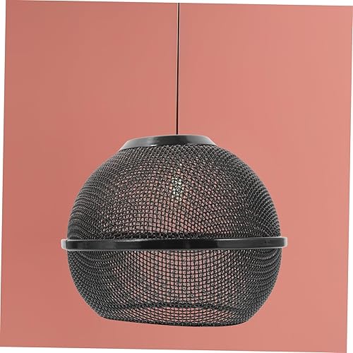 Miniatura 9 de DOITOOL Sombras de lámpara de apertura, cubiertas de luz de ventilador de techo, cubierta de lámpara de globo, linterna de metal, pantalla de globo,