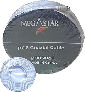 سلك دش ار جي من ميجاستار، كابل محوري ار جي 6، 7.3 متر