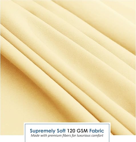 Miniatura 7 de Nestl Juego de sábanas cortas de tamaño Queen, sábanas para autocaravanas, sábanas bajeras con bolsillos profundos, juego de sábanas de microfibra