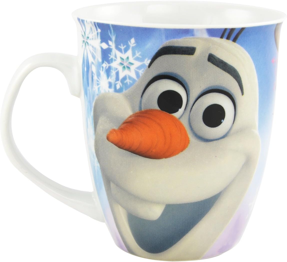 DisneyFrozen Mug: Olaf and Sven, 350 ml, white