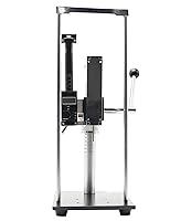 Vista 4 de CGOLDENWALL Nuevo soporte de prueba manual de prensa manual para Anlog&Digital Force Push Pull Gauge Test Stand 500N/110.2 lbs Carrera: 3.543 in