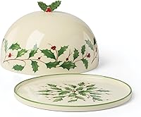 Vista 122 de Lenox 146504510 - Tazón de verduras navideño