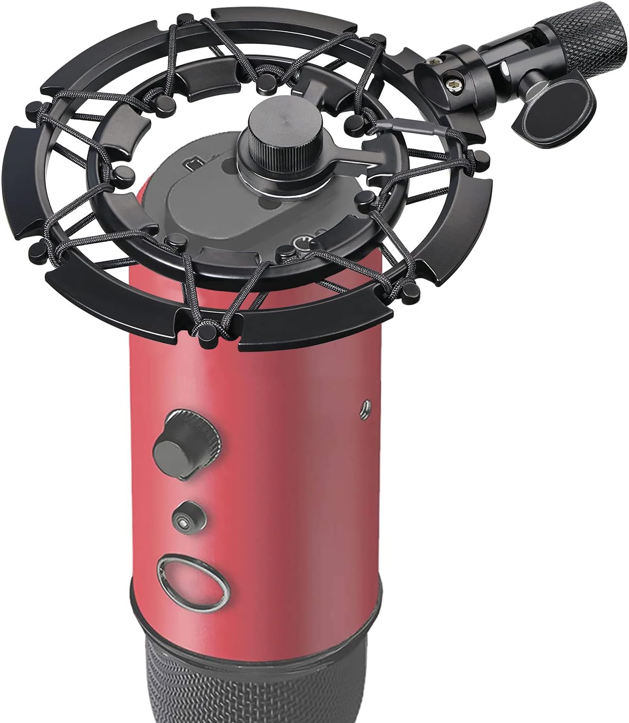 YOUSHARES Shock Mount for Blue Yeti and Yeti Pro Microphone, Alloy Shockmount Reduces Vibration Noise and Improve Recording Quality