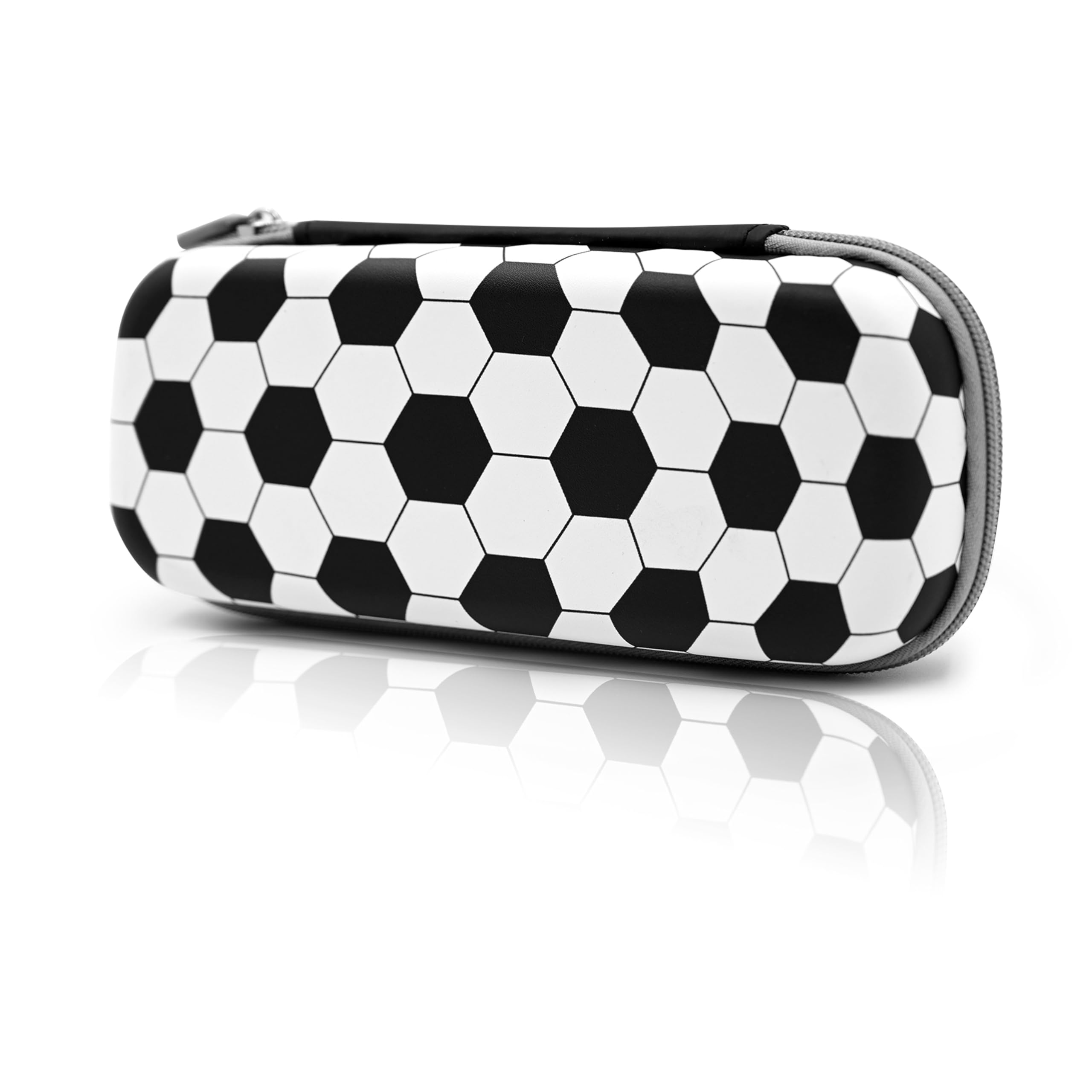 Soccer Pencil Case Zip Pencil Box Multi Pouch Holder Desk Organizer For Boys Girls School Office