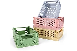 4-Pack Small Baskets for Organization and Storage