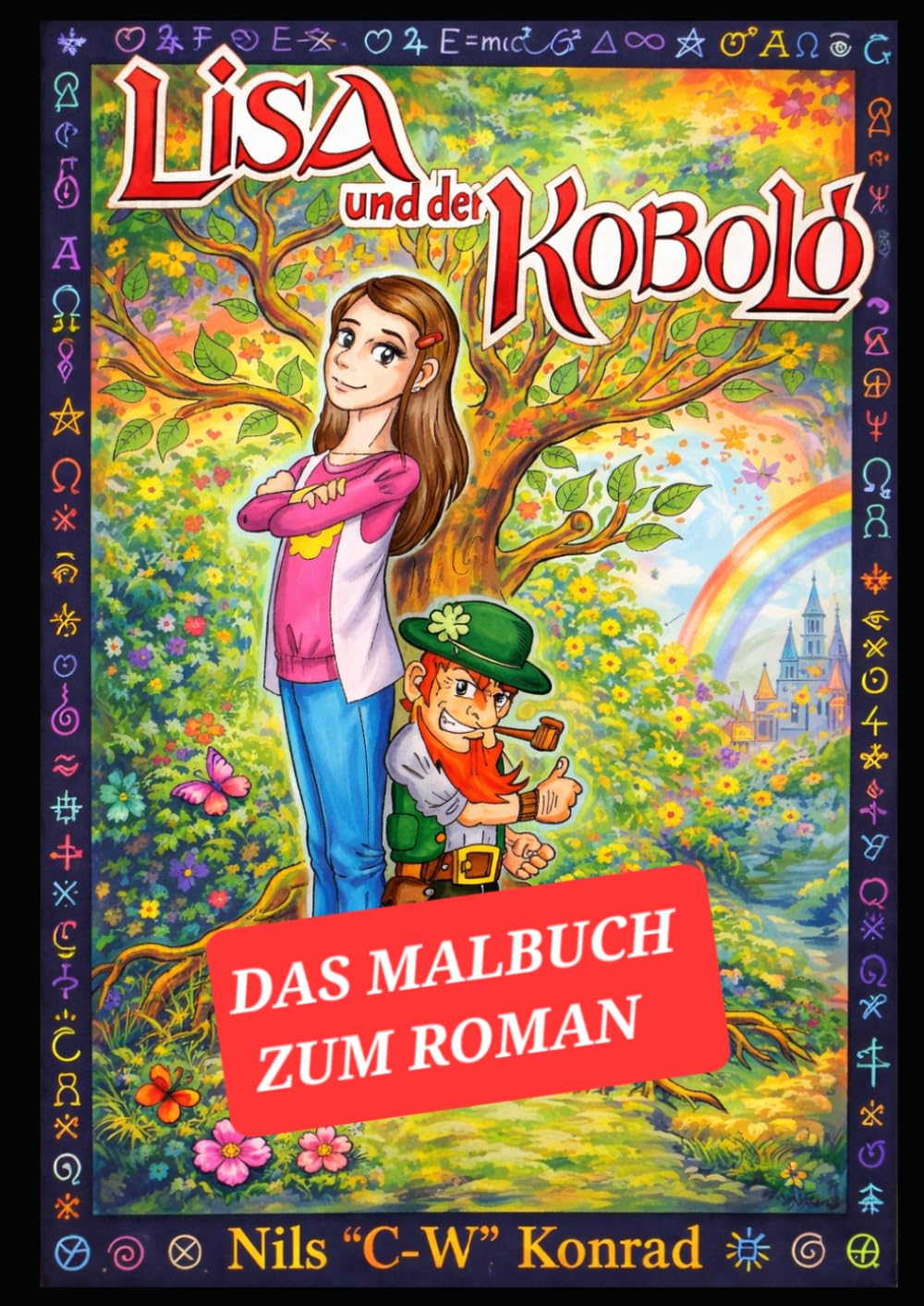 Ausmalbuch zu "Lisa und der Kobold": Das Malbuch zum Roman