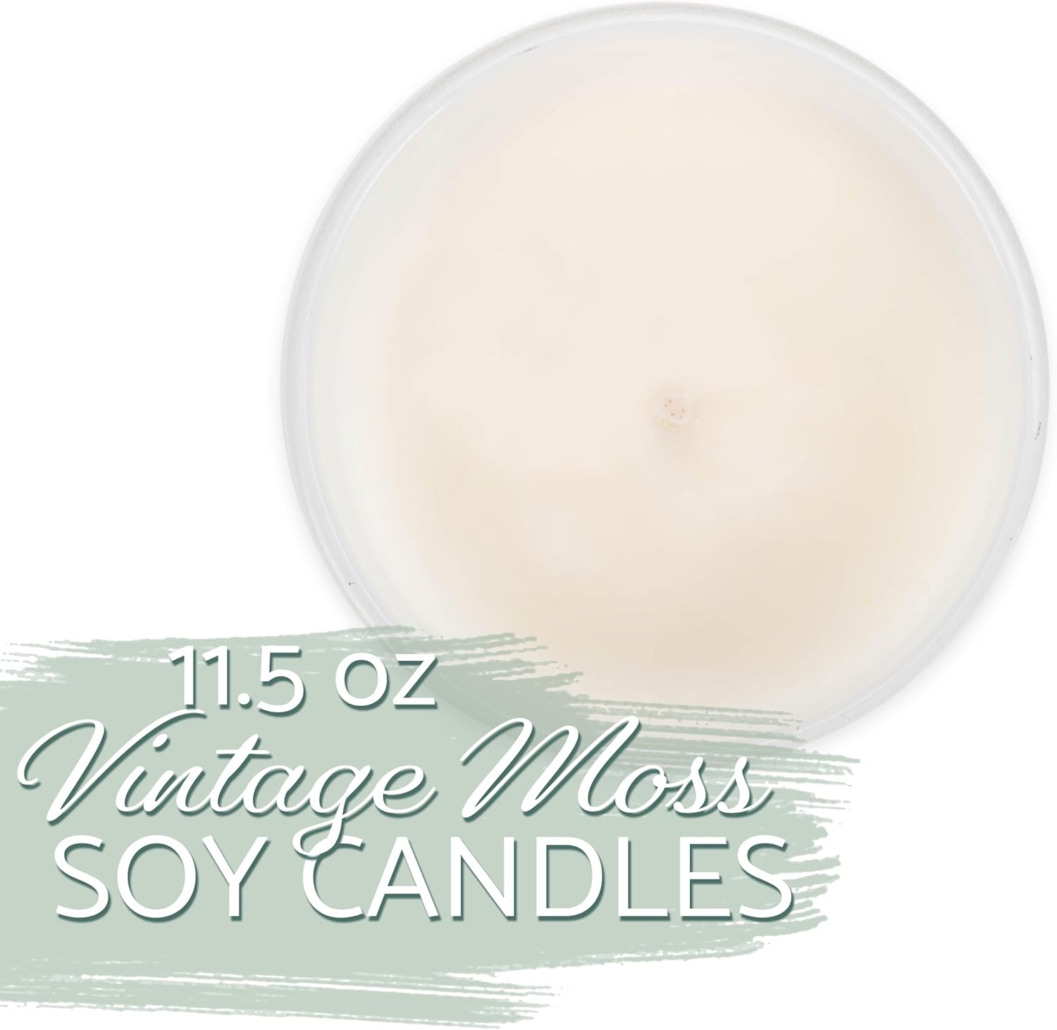 Elanze Designs May Your Troubles Be Less and Your Blessings Be More an Irish Blessing 11.5 Ounce Pure Soy Wax Jar Candle, Vintage Moss Scent