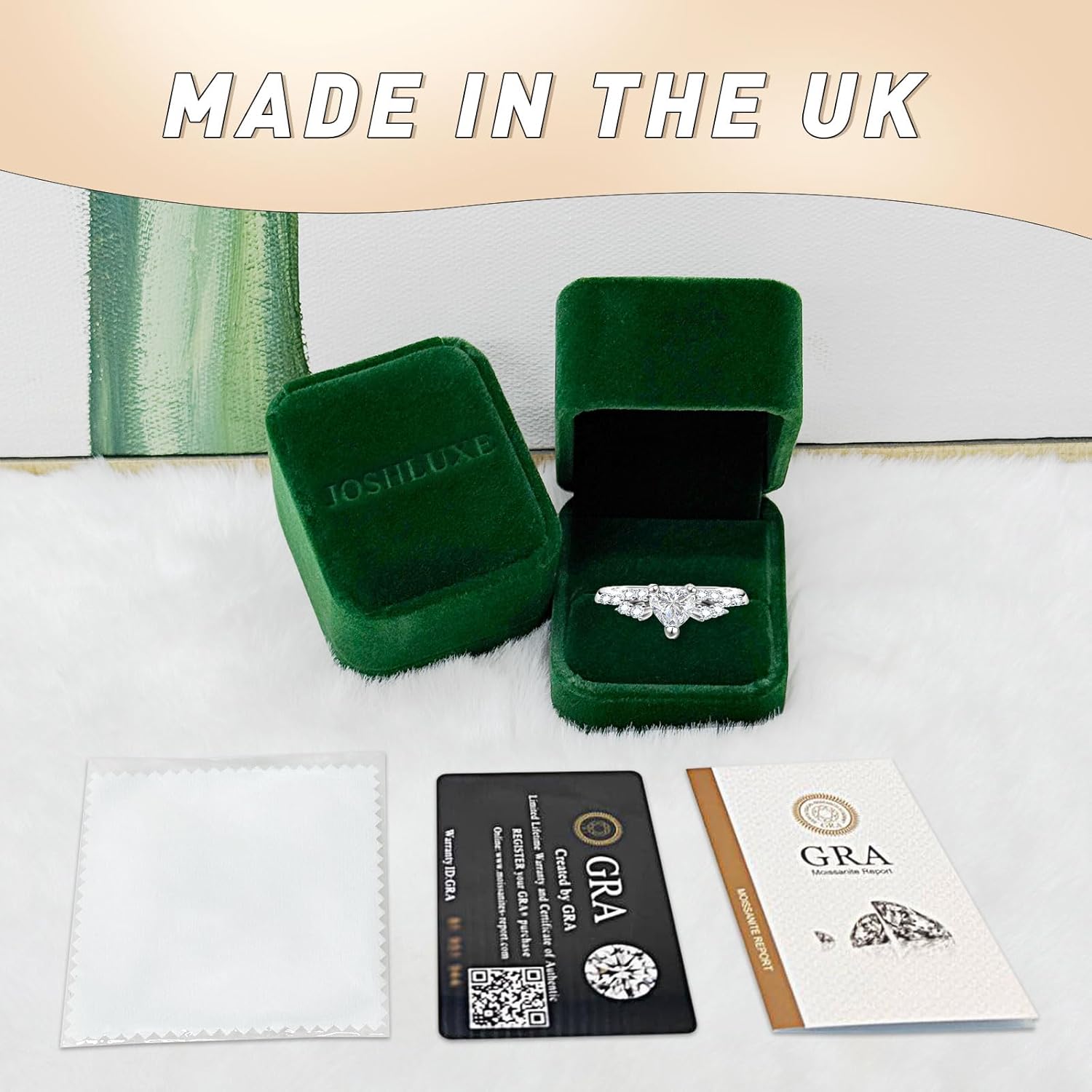 Moissanite Wedding Band for Women 925 Sterling Silver 1ct D Color VVS1 Wedding Rings Lab Created Half Eternity Anniversary Rings for Her 18K White Gold Plated Size 6-8