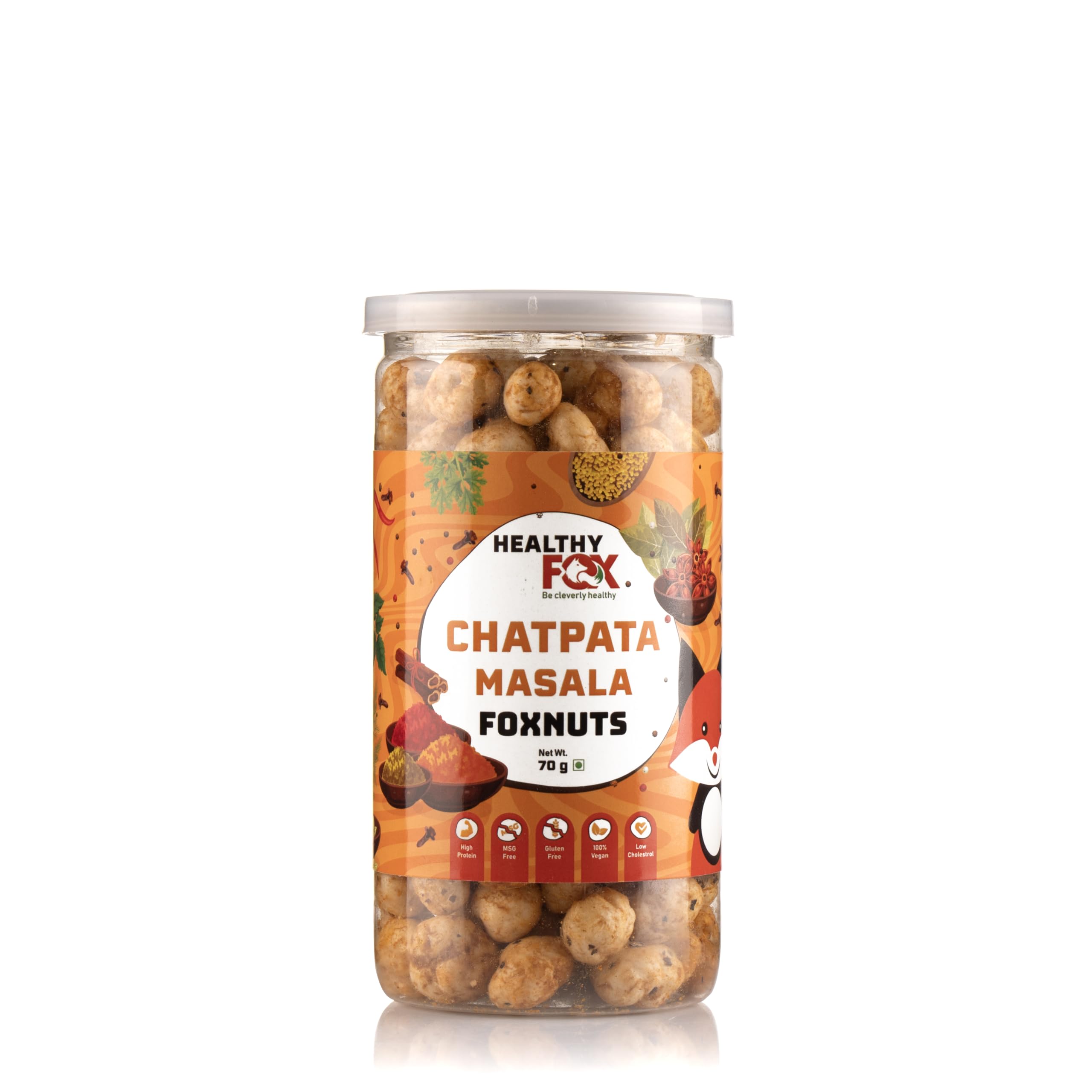 See full amazon price history chart for Healthy Fox Roasted & Flavouredi Makhana (Foxnut) 70g Jar (Chatpata Masala) Healthy Fox Roasted & Flavouredi Makhana (Foxnut) 70g Jar (Chatpata Masala) (B0CQK789JN) Amazon Price History, Amazon Price Tracker
