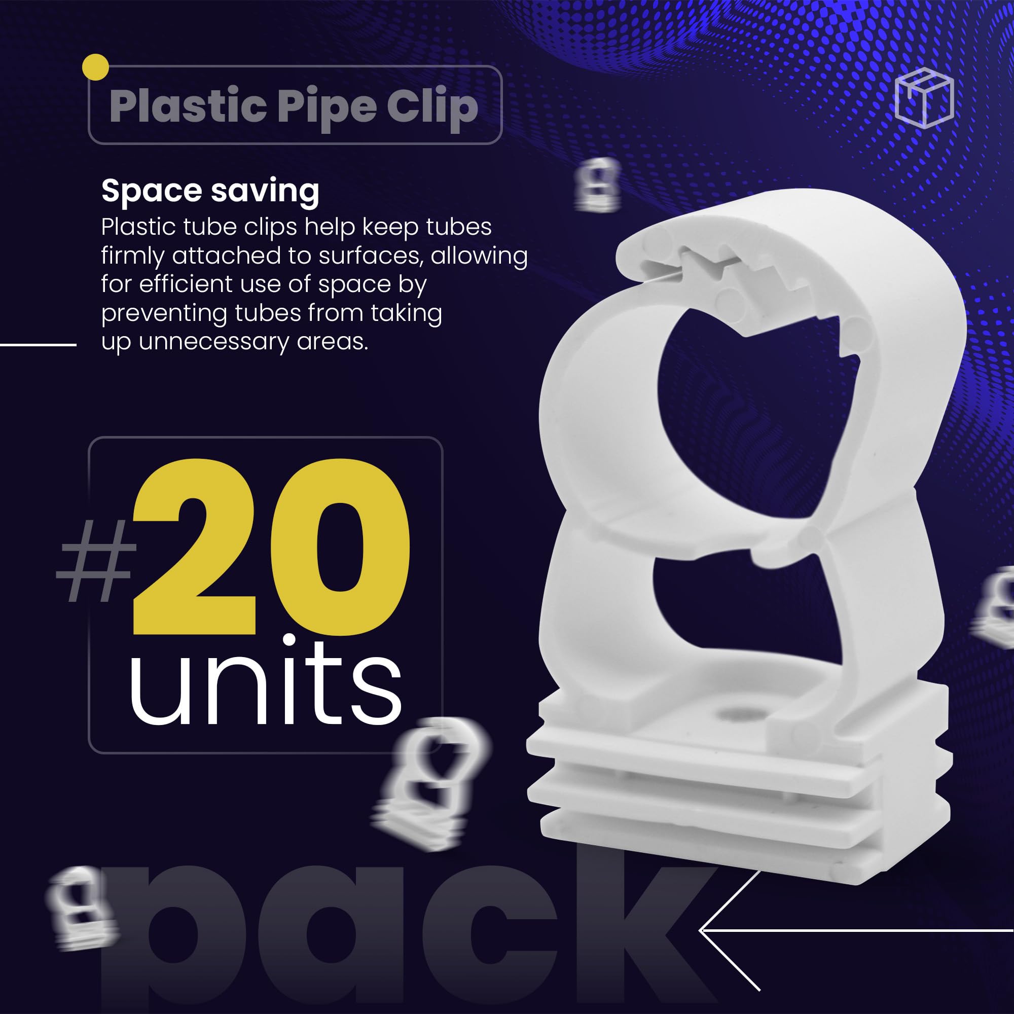 Morsetti Per Tubi In Plastica - Confezione Da 20 Pezzi Per Tubi Da 20mm A 25mm | Ideali Per Idraulica E Cavi - Foto 10