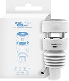 Ecowitt WS90 Powered by Shelly - Bluetooth & Zigbee Stazione Meteorologica Intelligente 7-in-1, UV e Misurazione della Radiazione Solare, Irrigazione e Giardinaggio, Rilevamento Pioggia Aptico, IPX5 - 1