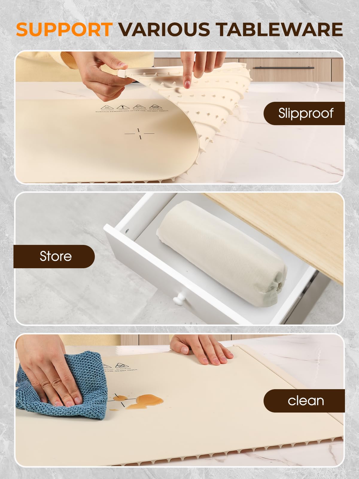 Scaldavivande elettrico per buffet, con timer di 4 ore, 5 temperature, design impermeabile per feste, catering ed eventi, mantiene il cibo caldo e fresco