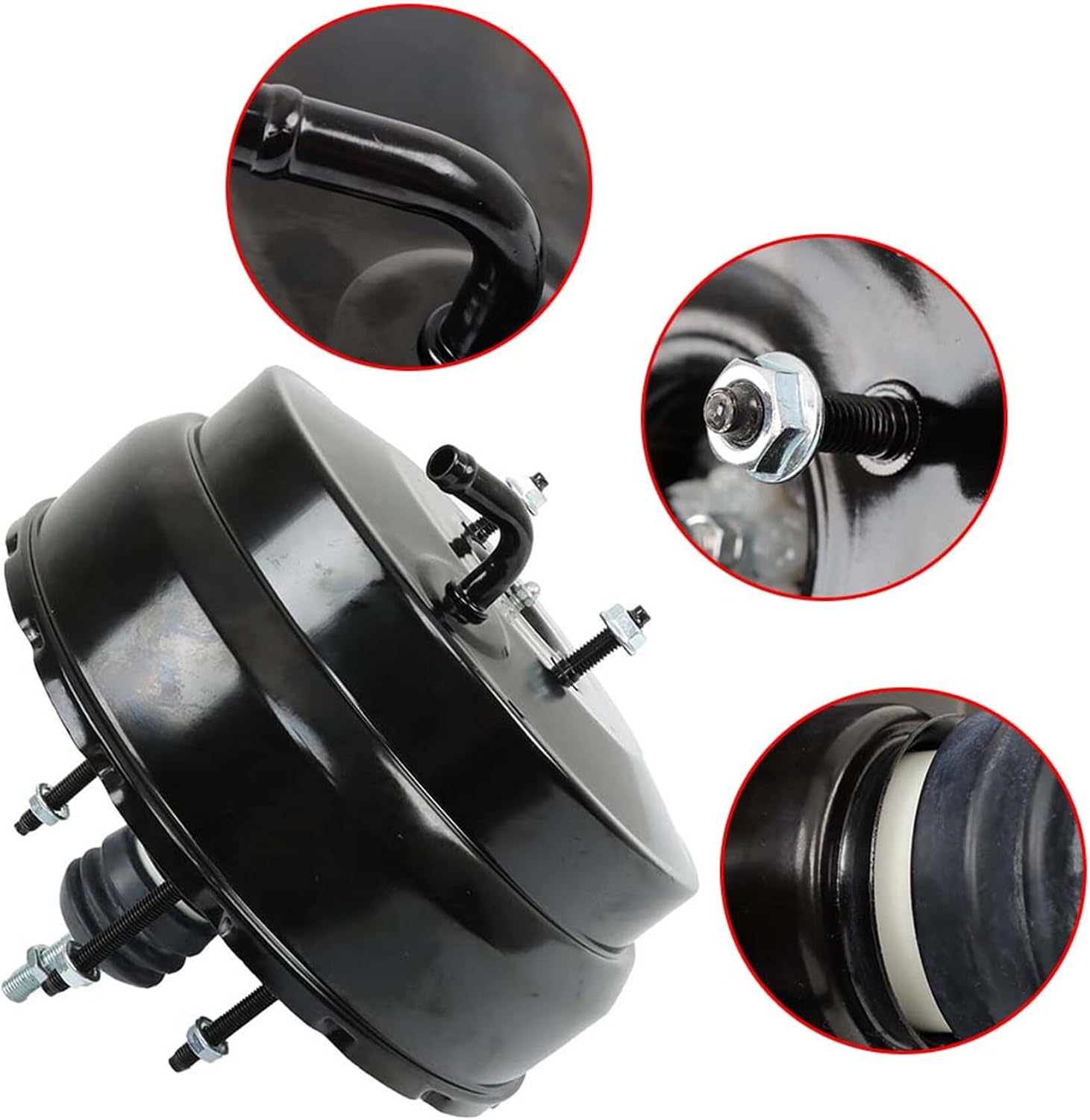 munirater Power Vacuum Brake Booster Replacement for 2000 2001 2002 2003 2004 Frontier Xterra 4WD 53-6006 472107B400