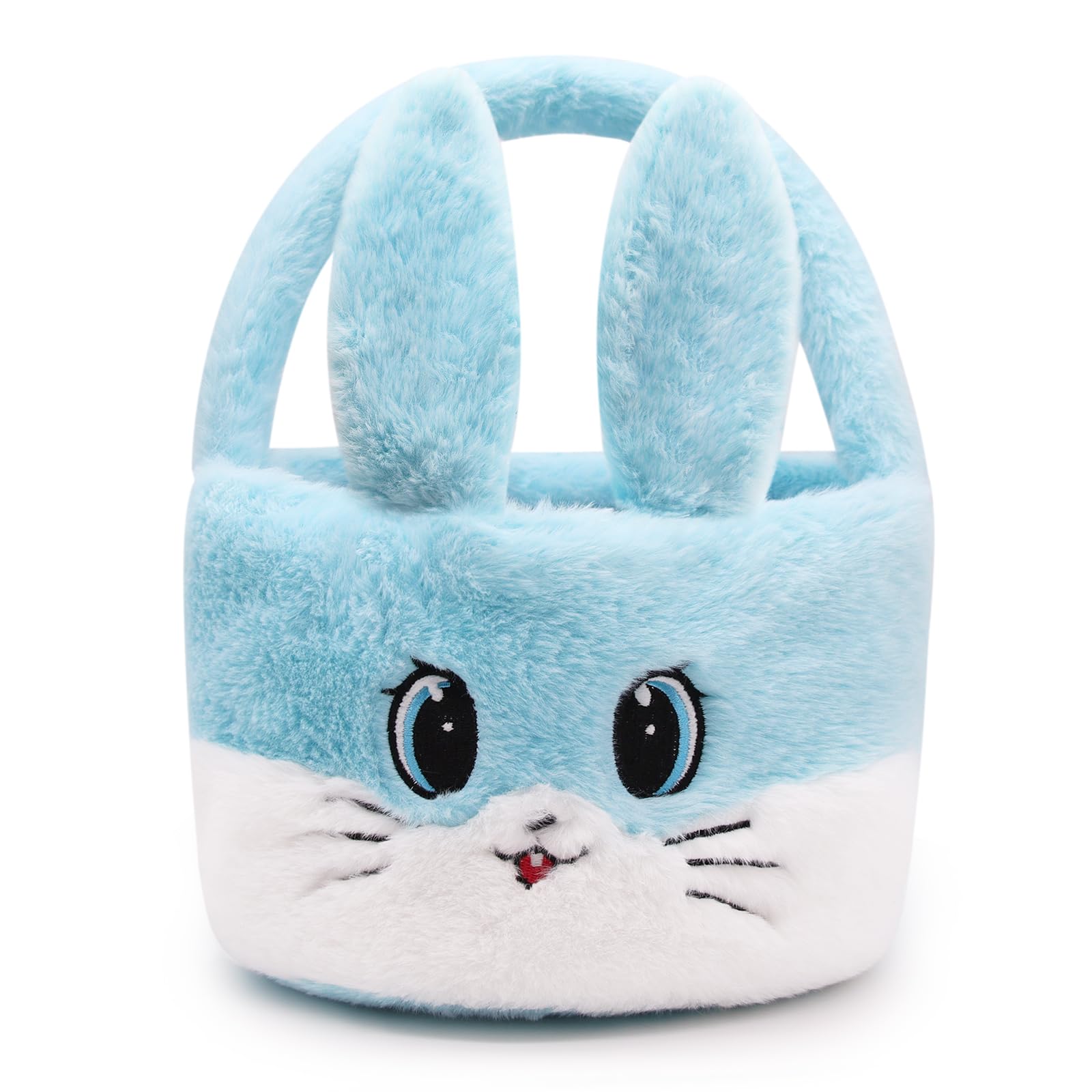 MUFEIRUO Osterhase Körbe Ostereiersuche Hase Korb für Kinder, Osterhase tote Süßigkeiten Taschen Plüschtaschen,Hase Geschenk Taschen tragen Eimer Ostern Geschenk für Kinder