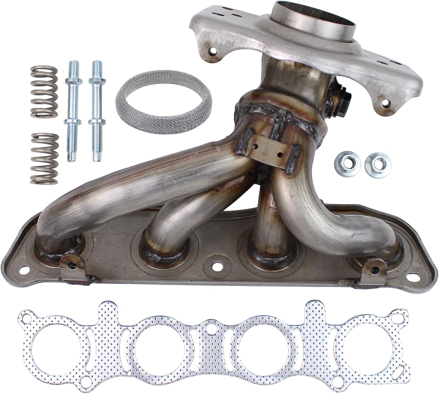 Engine Exhaust Manifold Gaskets Spring Assembly for Nissan NV200 2013-2021, Sentra 1.8L 2013-2019, Sentra 2.0L 2007-2012, Versa 2007-2012