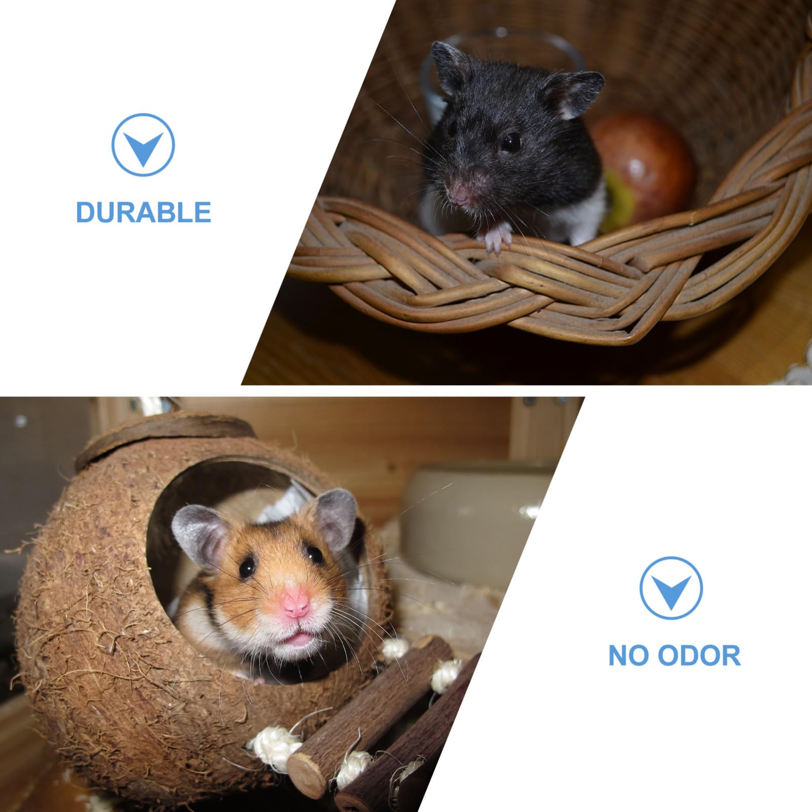 Yardwe 8 Bebederos para Mascotas con Sello Liso para Hámster De Guinea Bebederos De Sin Goteo con Boquilla A Prueba De Fugas De para Exteriores