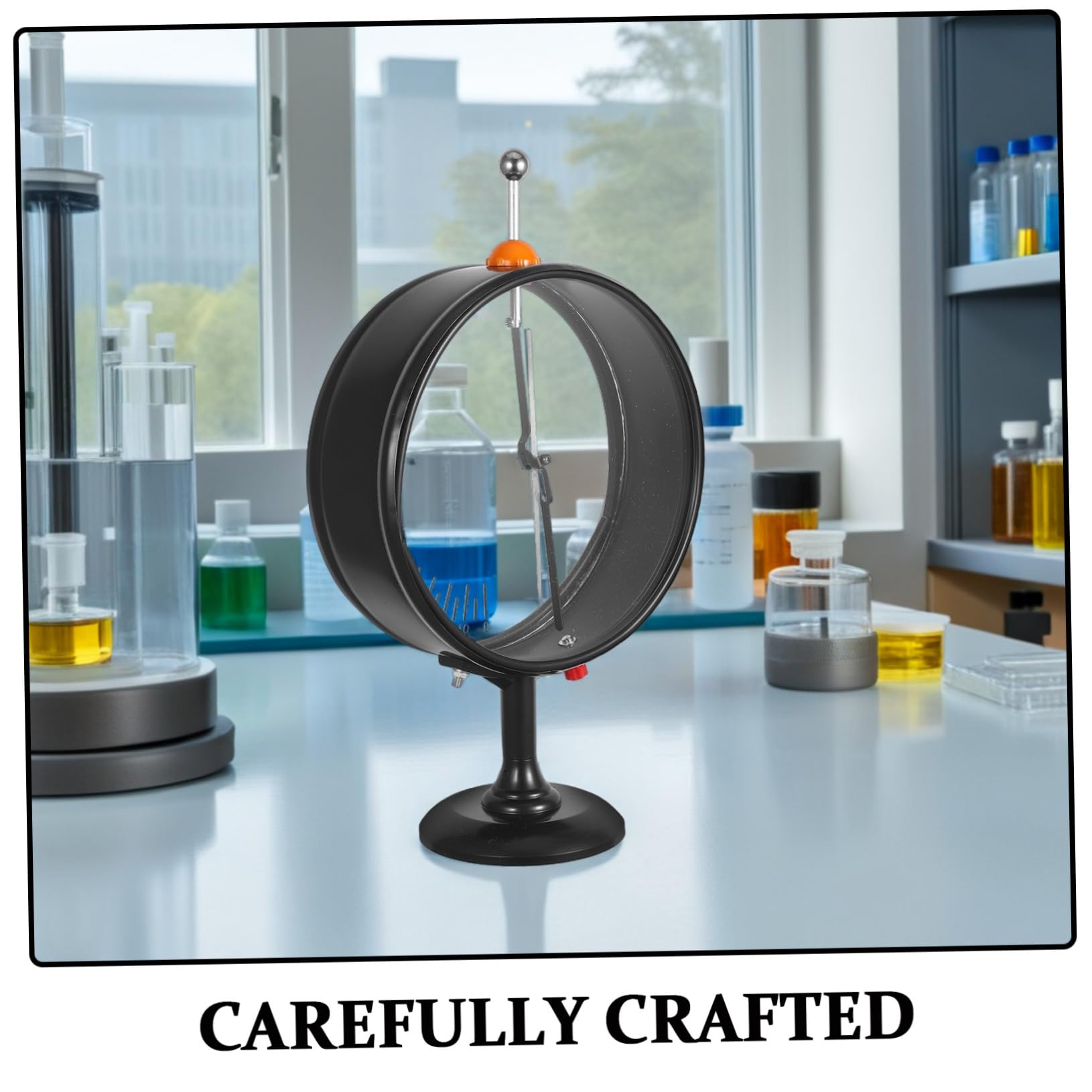 Hemobllo Kit Dimostrativo di Elettrostatica per Laboratorio Scientifico Strumento Dimostrativo di Fisica per Esperimenti di Fisica Rilevatore di Elettricità Statica Attrezzatura