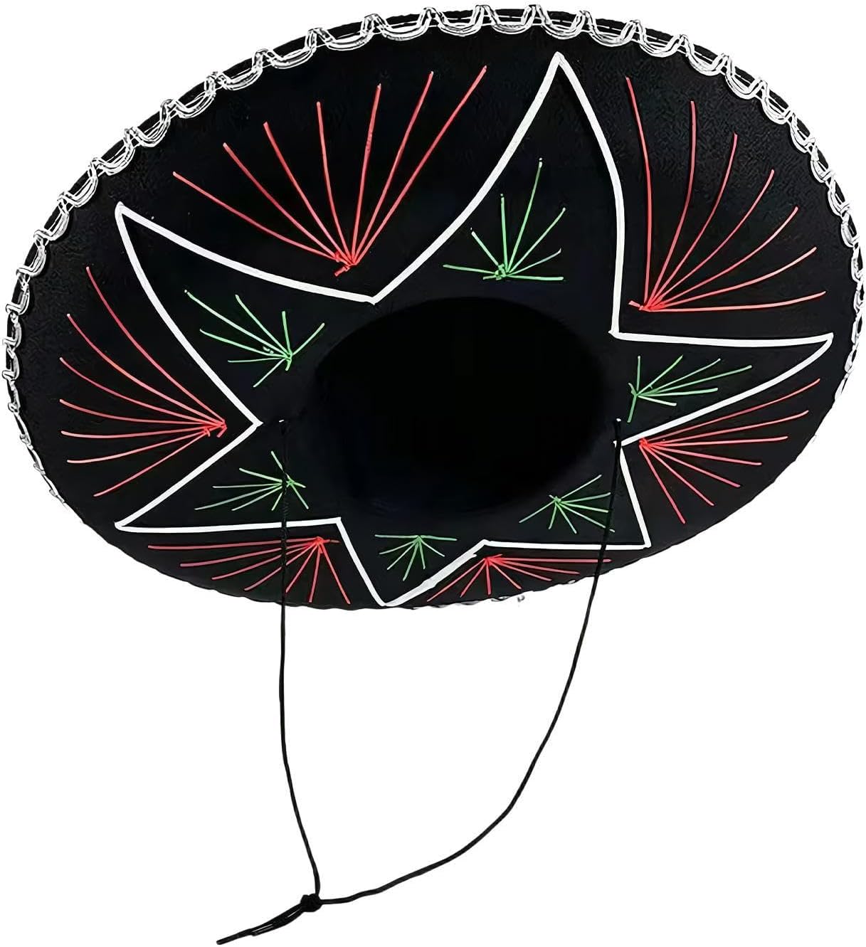Sombrero Hats Traditional Costume Headwear | Sombrero Charro Hat for Halloween Masquerade Party Cosplay