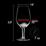 Port and Dessert Wine, Dry Sherry, Cordial, Aperitif Tasting Glasses | Set of 6 Small Crystal 7 oz Sippers | Mini Short Stem Nosing Taster Copitas | After Dinner Drink Glassware