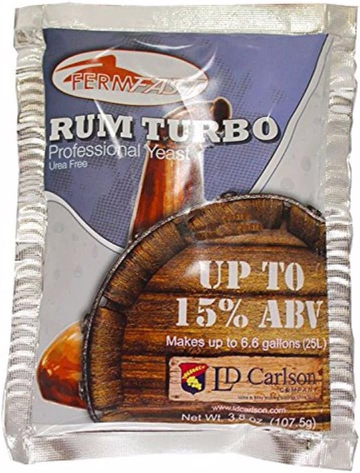 FermFast Rum Turbo Yeast 107.5 g Packet