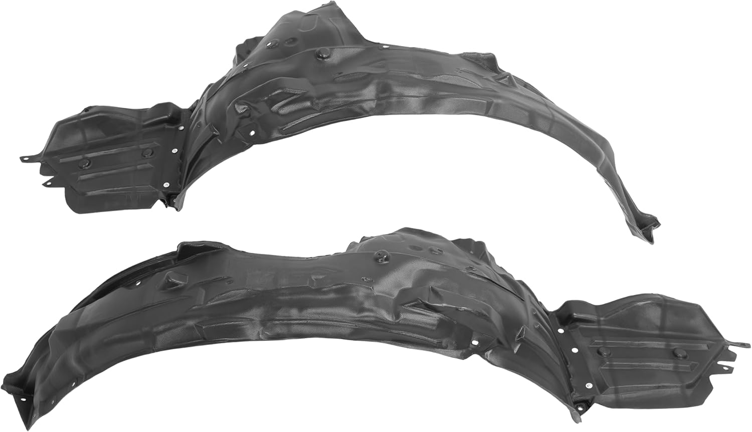 ALMULOO Front Pair Inner Fender Liner Compatible with 2015-2021 Subaru WRX STI Replacement for 59110VA000 SU1249129 59110VA010 SU1248129 Wheel Liner Splash Shields Guard LH & RH