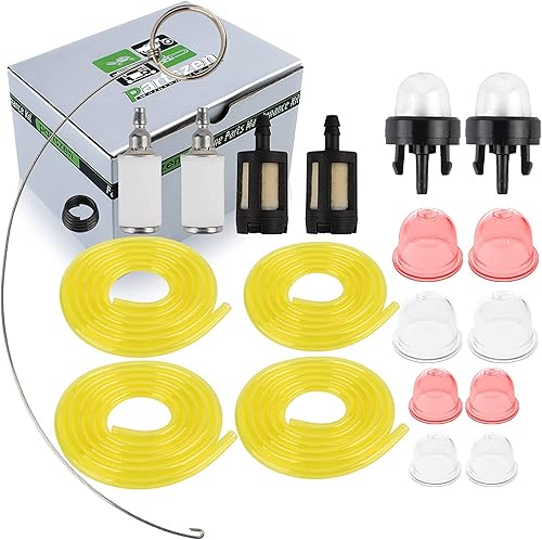 Miniatura 4 de AC04122 Kit de línea de combustible de cebador Kit de filtro de combustible para motor pequeño Zama Poulan Craftman Ryobi Homelite Husqvarna