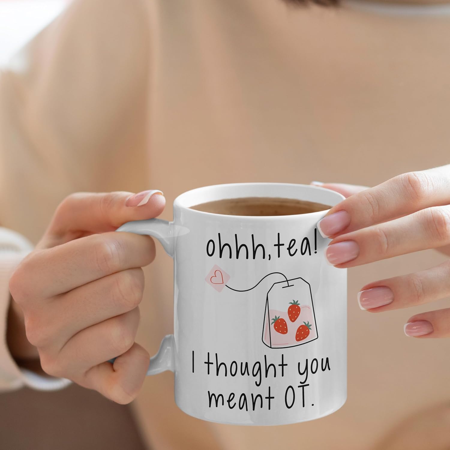 Funny Occupational Therapist Mug,Occupational Therapy Ot White Ceramic Coffee Mug 11oz,Oh Tea Mug,Ot Occupational Therapist Gifts,Pediatric Ot Graduation Gift - Image 4