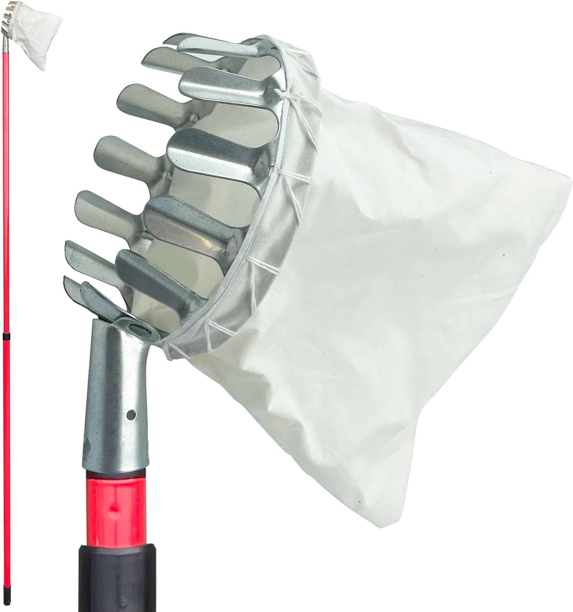 Fruit Picker with Telescopic Handle Fruit Picker Tool - Effortless Harvesting of Fresh Apples – Suitable for Home, Orchard, Farm and Garden