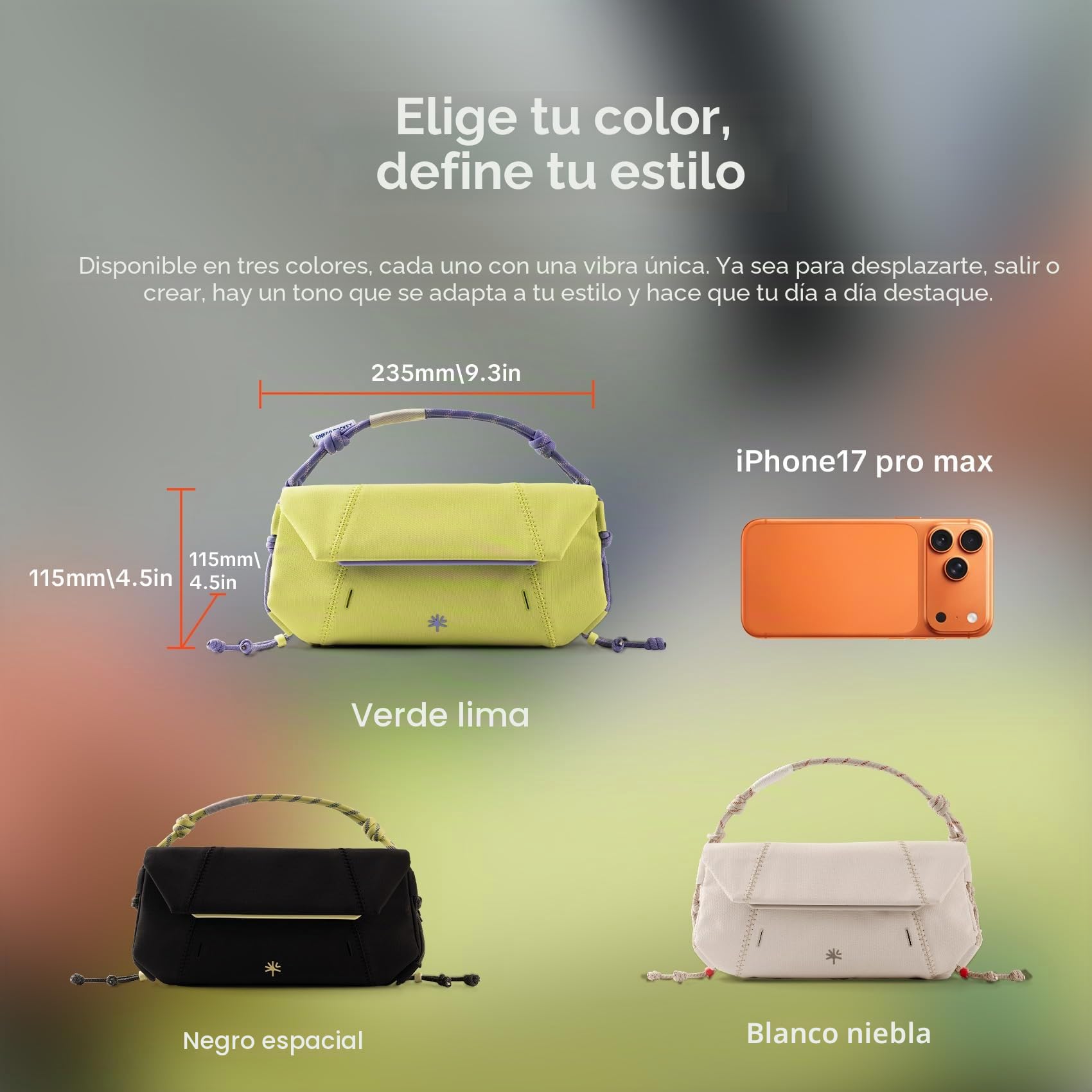 PGYTECH OneGo Pocket Sling Bag para dji OSMO Pocket 4/3 y Cámaras Action, Bolso de Bandolera Mini Ligero y Portátil para Viajes, Everyday Carry, Bolso de Hombro para Fotografía(Verde Lima)