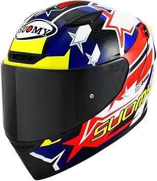 Suomy TX-Pro Carbon Higher Motorcycle Helmet Red SM