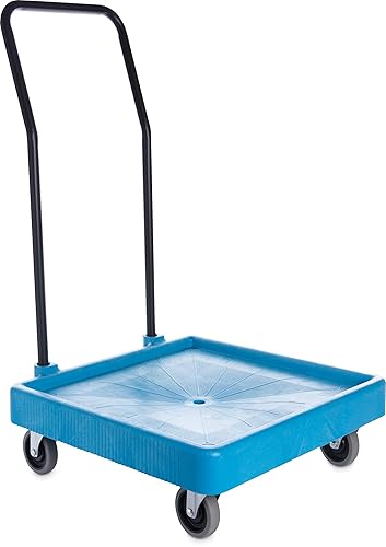 Carlisle FoodService Products C2236H14 Plataforma universal para lavado de artículos con asa, capacidad de 350 libras, color azul