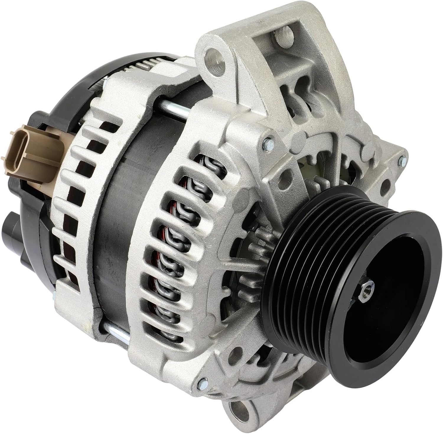 cciyu Alternator 11290 Replacement 2009-2010 for Ford for F-250 Super Duty Cabela's 6.4L,2008-2010 for Ford for F-250 Super Duty FX4 6.4L Replace for 021080-0240, 104210-6100